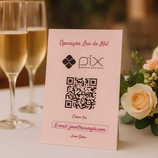 Exemplo de uso: Rose Wedding Basic
